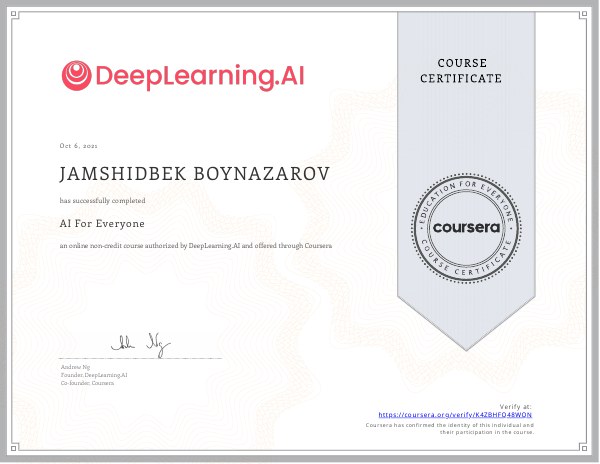 AI For Everyone